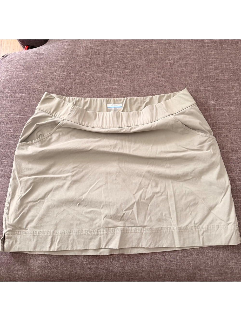 Columbia Women's Skort Size XXL Beige Outdoor Activewear
